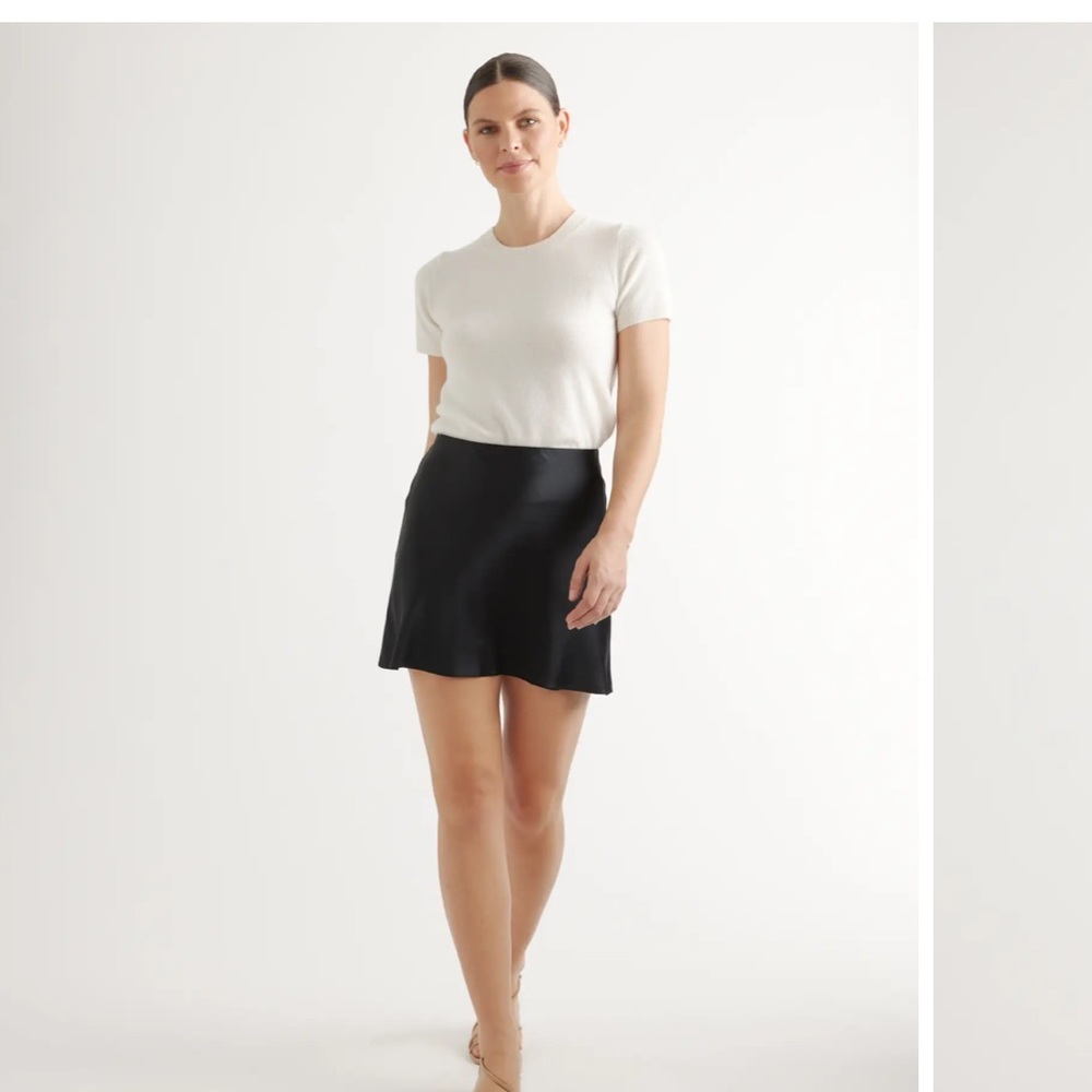 Quince washable silk skirt- NWT
